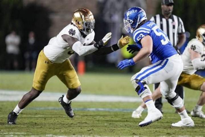 Former Notre Dame EDGE NaNa Osafo-Mensah Transfers to TCU