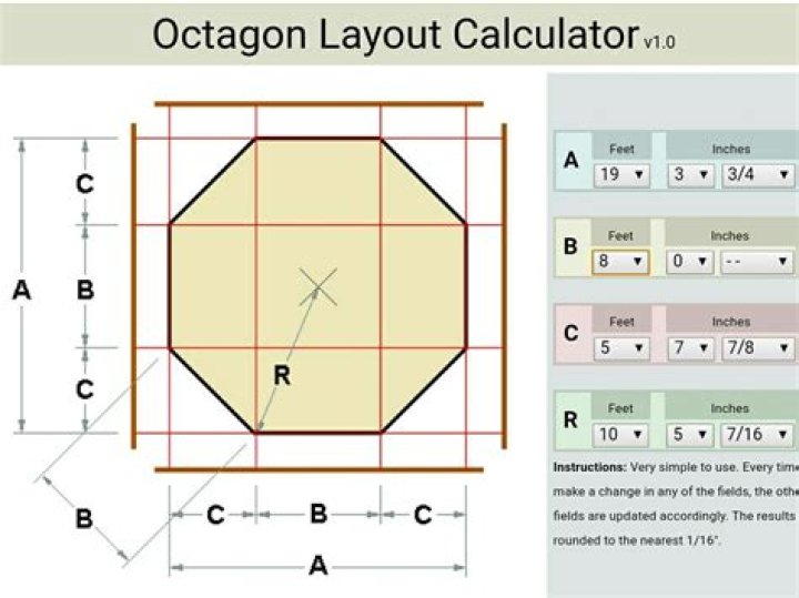Octagon Calculator