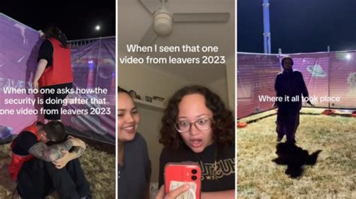 Schoolies Fence Video 2023: Leavers Corner Incident Silent Disco